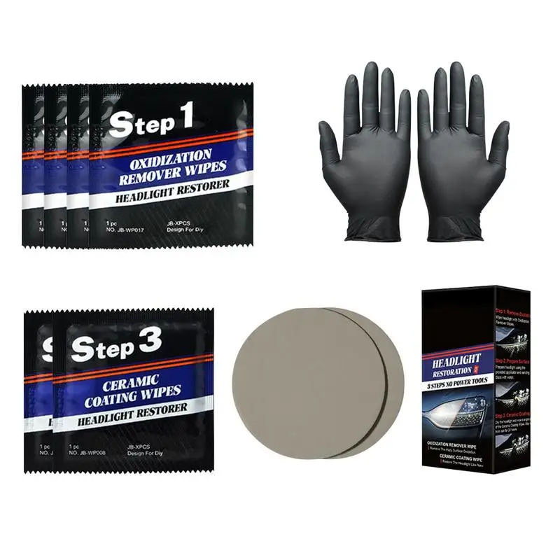 

Комплект для восстановления фар автомобиля, комплект для ремонта фар, полировщик линз, автомобильный ремонтный набор для пожелтения дымки, царапин