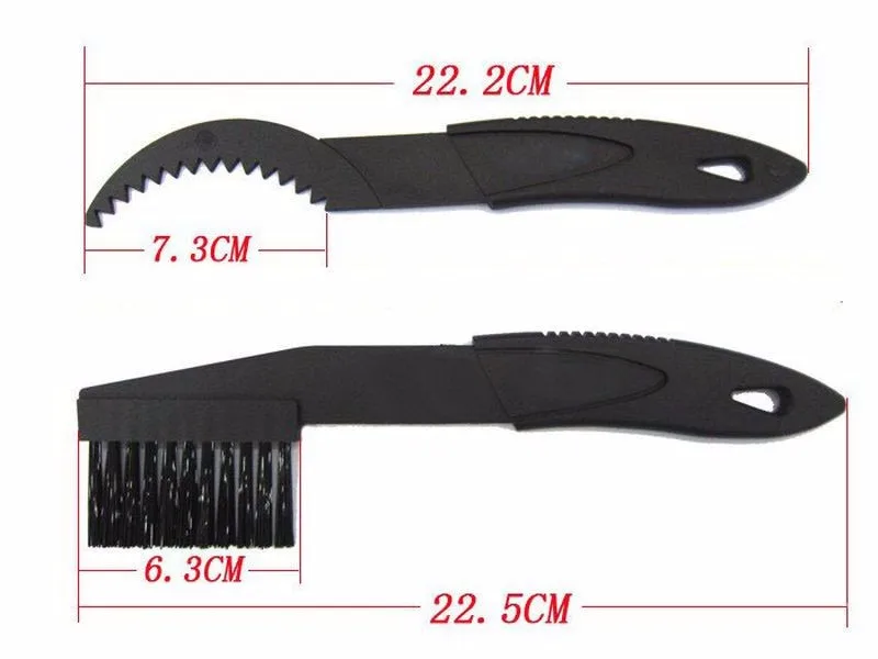 Tragbarer Fahrradkettenreiniger Fahrradbürsten Schrubber Waschwerkzeug Mountainbike-Reinigungsset Outdoor-Zubehör – Detail 5