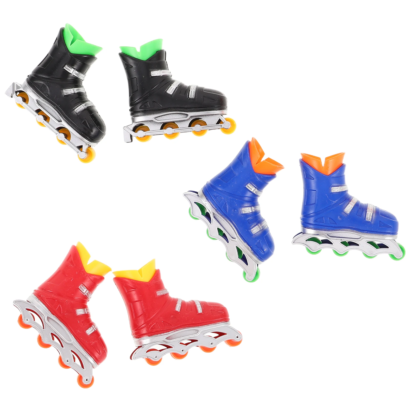 6Pairs Mini Finger Skateboard Unique Design Portable Compact Desktop Fun for Kids Adults Enhances Coordination Lightweight