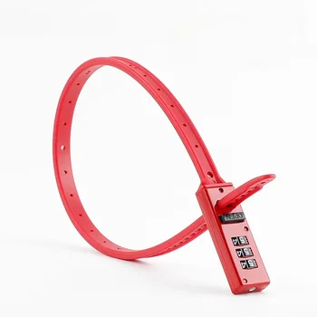 ล็อคจักรยานผูกรหัสล็อคเข็มขัดรวมโลหะผสมรวมกางเกงกระเป๋าล็อคเชือกผูกรองเท้า