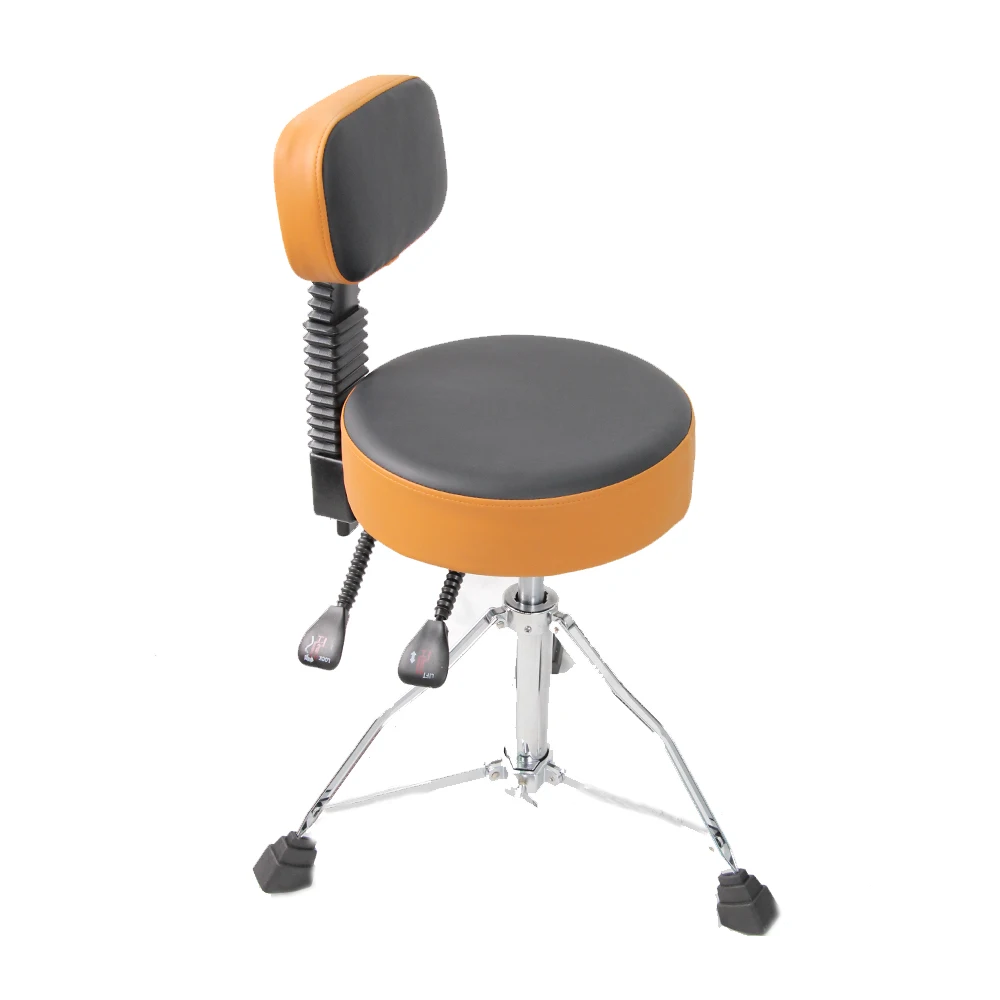 

HooquComfortable Drum Throne With Back And Height Adjustable Pneumatic Drum Stools For Adult