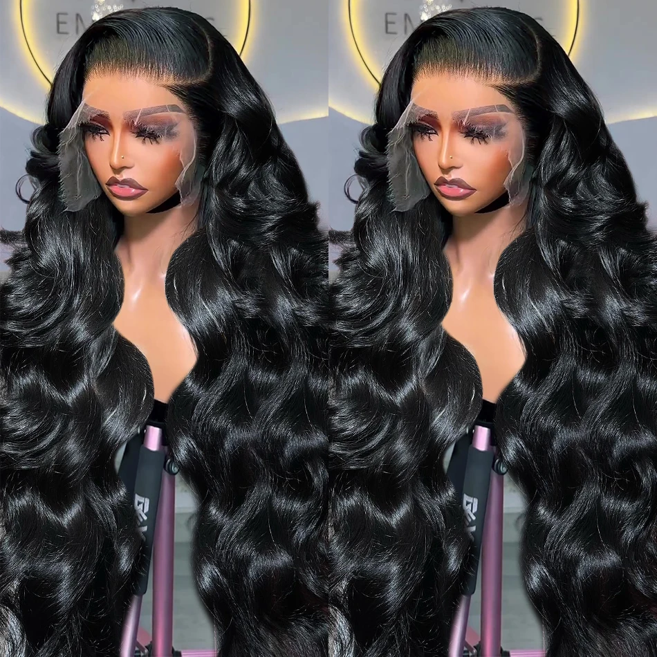 30 36 Inch Wavys Lace Front Wigs Human Hair 250 Density Brazilian Body Wave 13x4 13x6 HD Transparent Lace Frontal Wig For Women