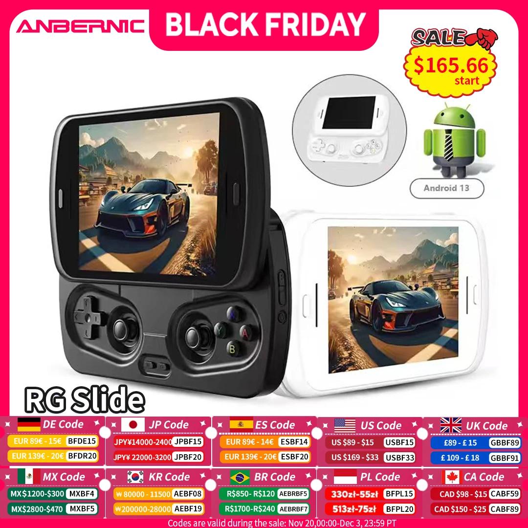 Anbernic RG Slide: Il Migliore Console Portatile per il Gaming Android in Italia