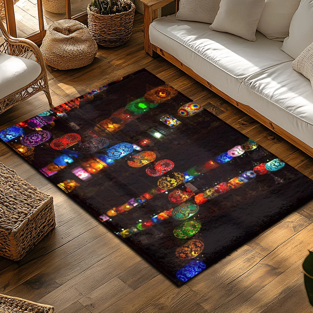독특한 은하 우주 카펫 홈 데코 러그 거실 침실 바닥 - Galaxy Home Textiles 리뷰 및 가격