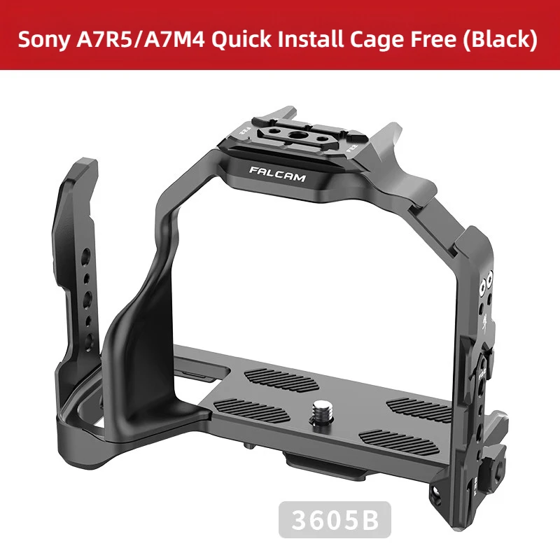 

FALCAM F22/F38/F50 Quick Realease Full Camera Cage for Sony A7M4/A1/A7RV/A7 IV/A7R5-C00B3605 Rabbit Cage Photography Accessories