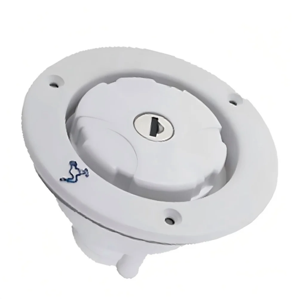 RV Freshwater Inlet with Mechanical Locking System and Sealing Ring Optimized for and Travel Environments RV Freshwater