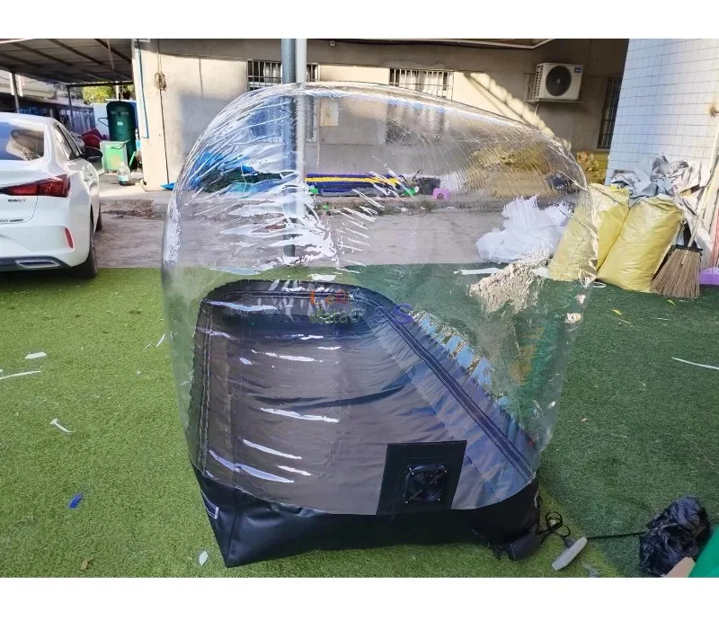 Folding Inflatable Bicycle Blister Portable Inflatable Motorcycle Garage Capsule Packing Shelter Tent