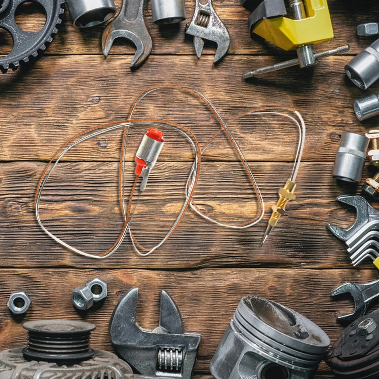 

3pcs Thermocouple For Gas Fireplace 70Cm Flame Failure Safety Control High-Temperature Outdoor Patio Heater Repair Part Ignition