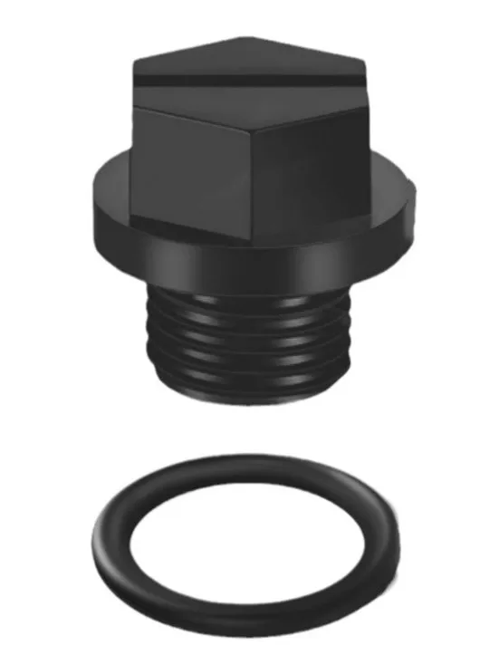 For Hayward Pump Tube Plug Pool Pump Tube Plug with Gasket Replacement Black
