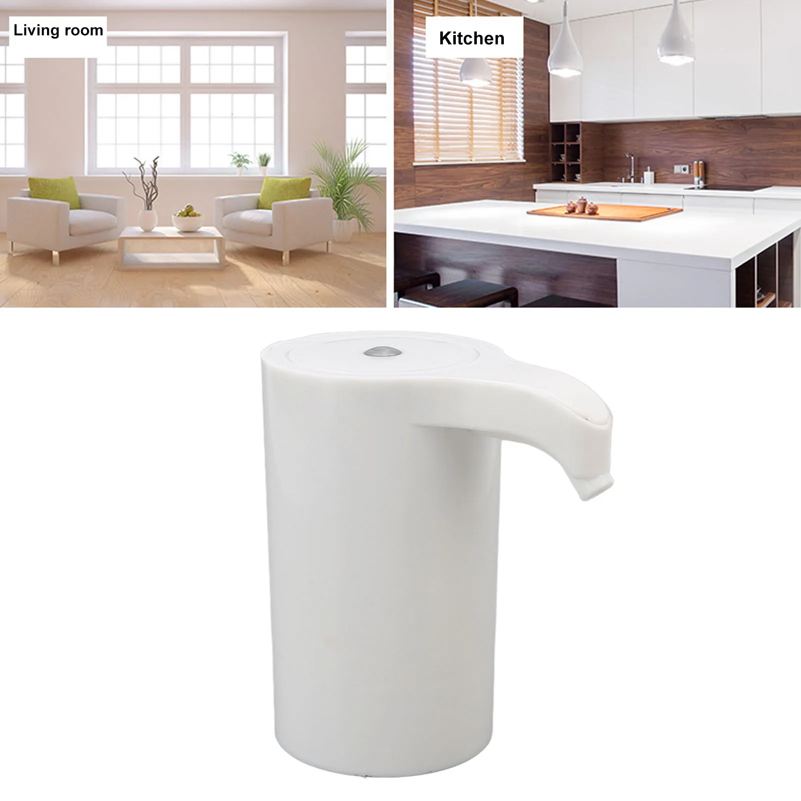 موزع مياه كهربائي ABS USB شحن موزع مياه أوتوماتيكي مع خرطوم للمنزل