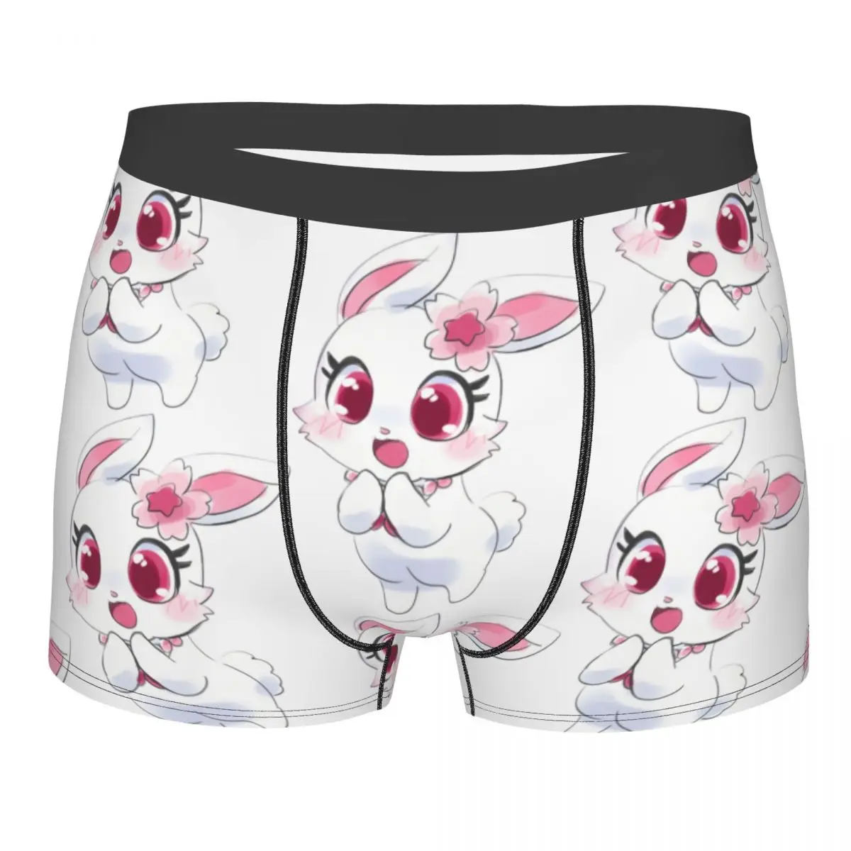 Custom Disney Cartoon Jewelpet Sanrio Japanese Anime Boxers Shorts Men Briefs Underwear Cool Underpants