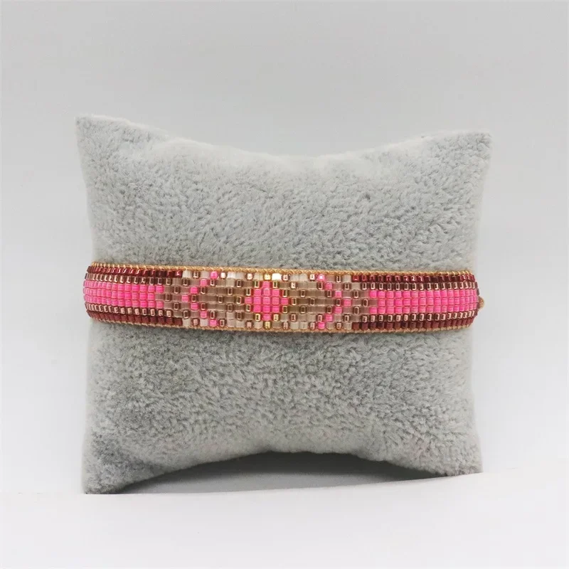 ALIYA New Arrive Miyuki Beaded Bracelet Fashion Shiny Rhinestone Jewelry High Quality Pulsera 2022 Bohemia Bracelets Wholesale