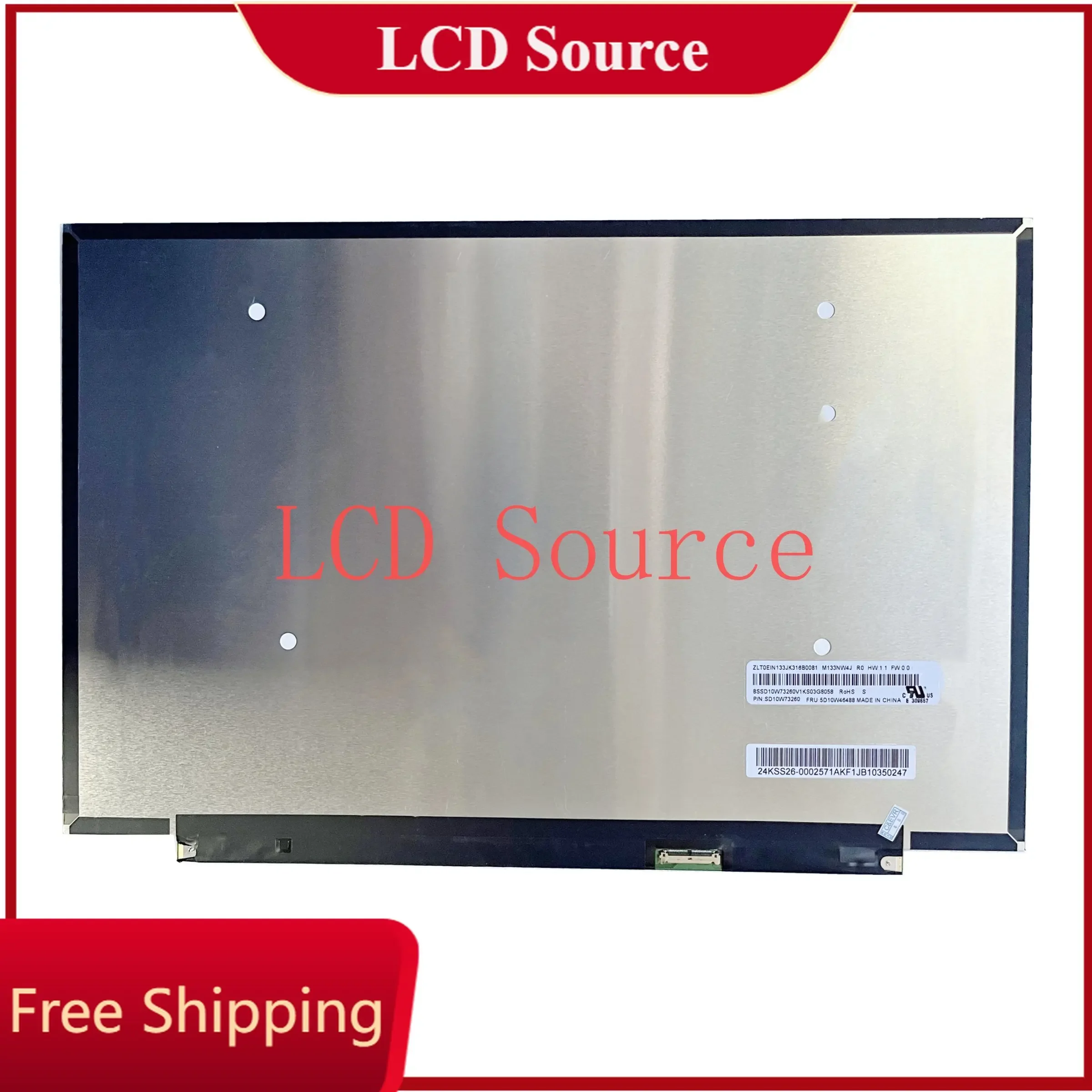 Pantalla LED LCD M133NW4J R0, Panel de 13,3 pulgadas, matriz IPS, 1920x1200