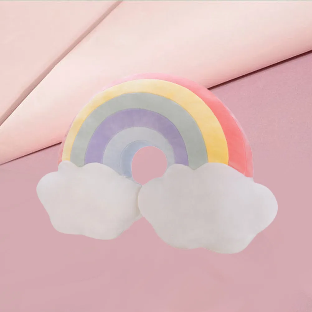 

Подушка-валик в форме радуги, красная, мягкая, удобная, для спины, для сна, для дивана, для кресла