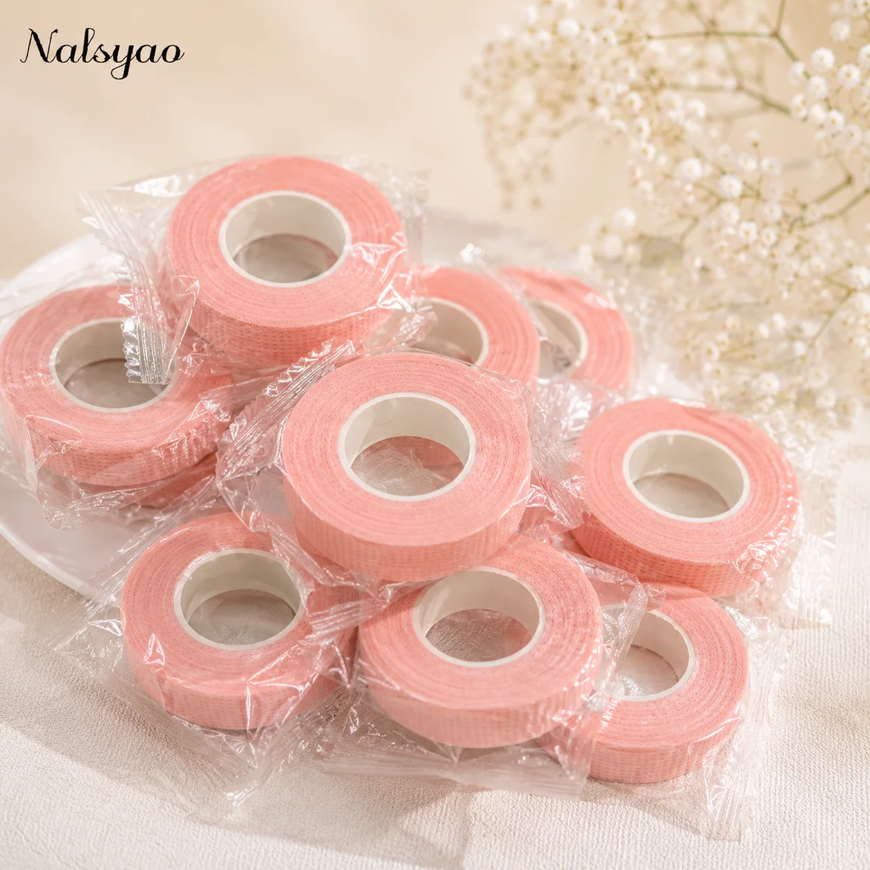 CNK 3/5pcs Non-woven Medical Silicone Gel Eyelash Tape Breathable Sensitive Resistant Blue Under Eye Pad Eyelash Extension Tools