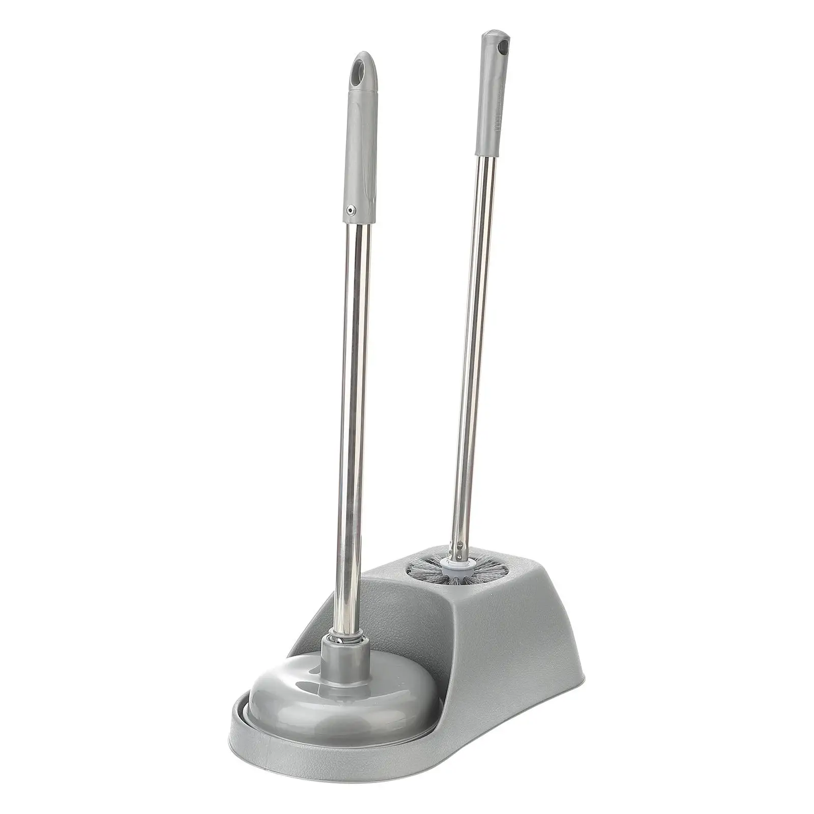 

Toilet Brush Bathroom Cleaning Tools Powerful Plunger Decor with Holder Plastic Plungers for