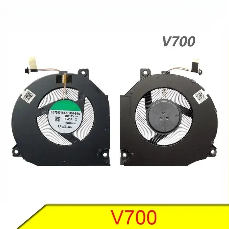 

For Original V700 Gaming Laptop CPU Graphics Notebook Cooling Fan
