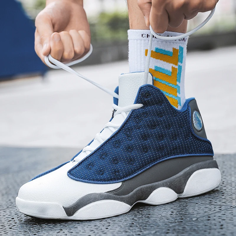 Tênis Masculino Panda de Basquete Cano Alto com Aumento de Altura Interno de 6cm e 8cm, Tamanhos andes 45  47, Tênis Espo...