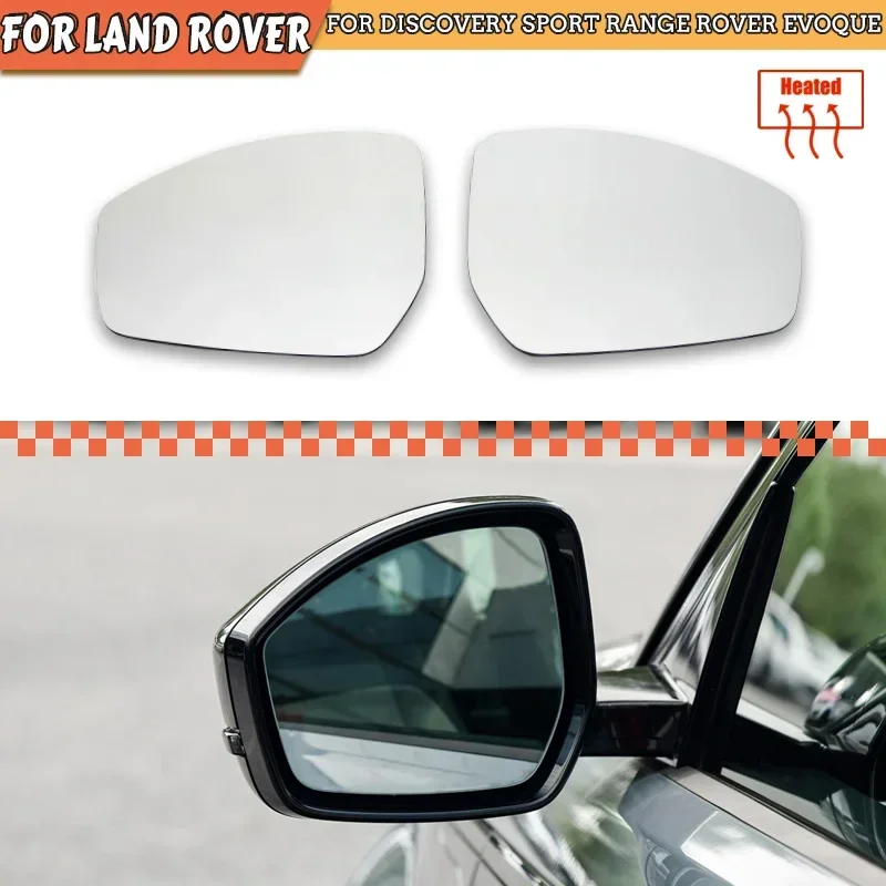 1 Stück Beheizbares Seitenspiegelglas für Auto, Rückspiegellinse Links/Rechts für Land Rover Discovery Sport 2014-2019