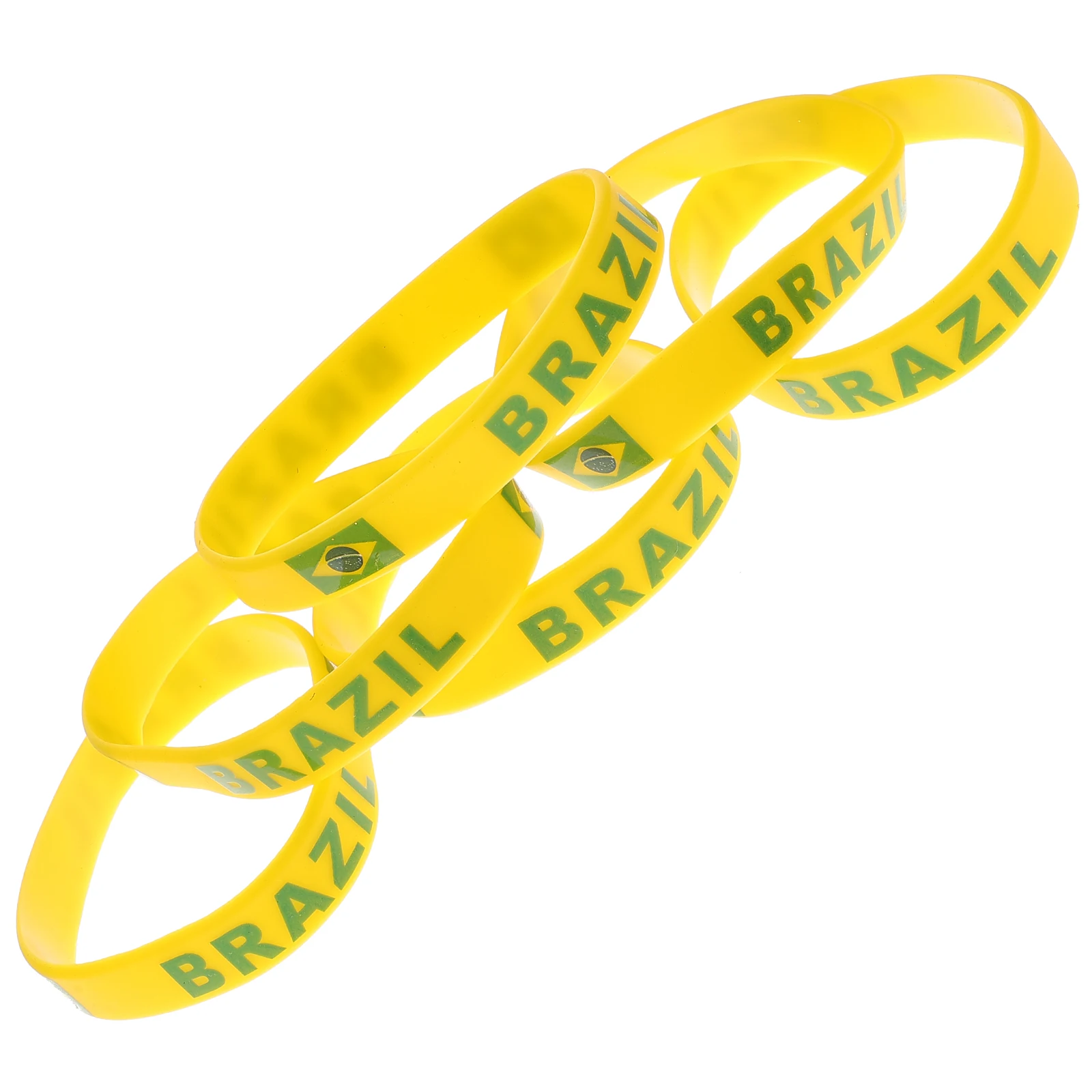 

Silicone Wristband Sports Bracelet Country Flags Team Australia Football Fan Accessories Durable One Size Fits Most Games
