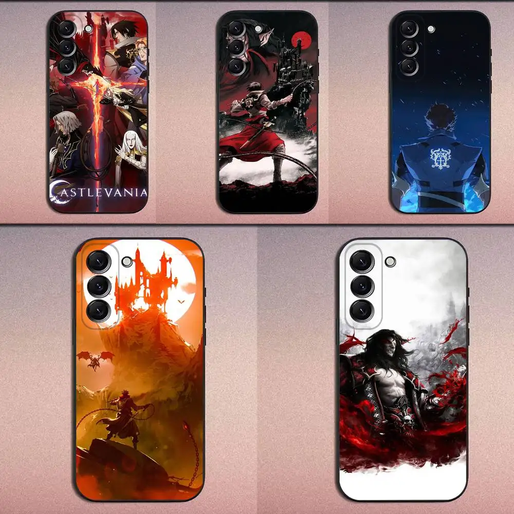 

Чехол для телефона C-Castlevania G-Game для Samsung Galaxy A20, A21s, A22, A31, A32, A52, A53, A72, 73, A80 Мягкий черный чехол