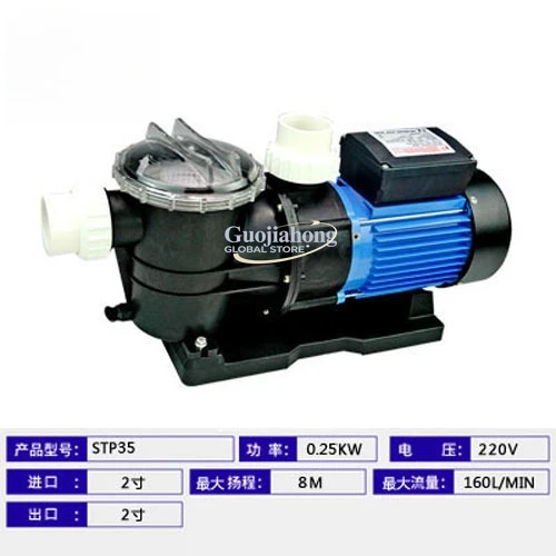 

Насосы для морской воды STP100, STP120, STP150, STP200: Устойчивые к воздействию соленой воды пластиковые насосы