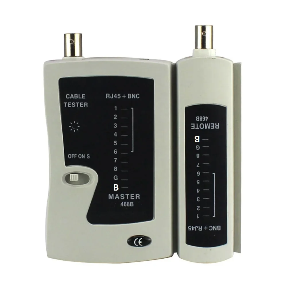 OULLX BNC Coaxial RJ45 Cable Lan Tester Network Tester Cat5 Cat 6 Cat7 UTP Networking Tool Zestaw naprawczy sieci Zdalny test