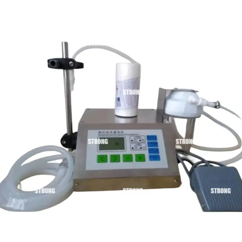 Semi-Automatic Quantification X-399 Desktop Speed Regulation Electric Pump Liquid Filling Machine for Water and Stand-up Pouch