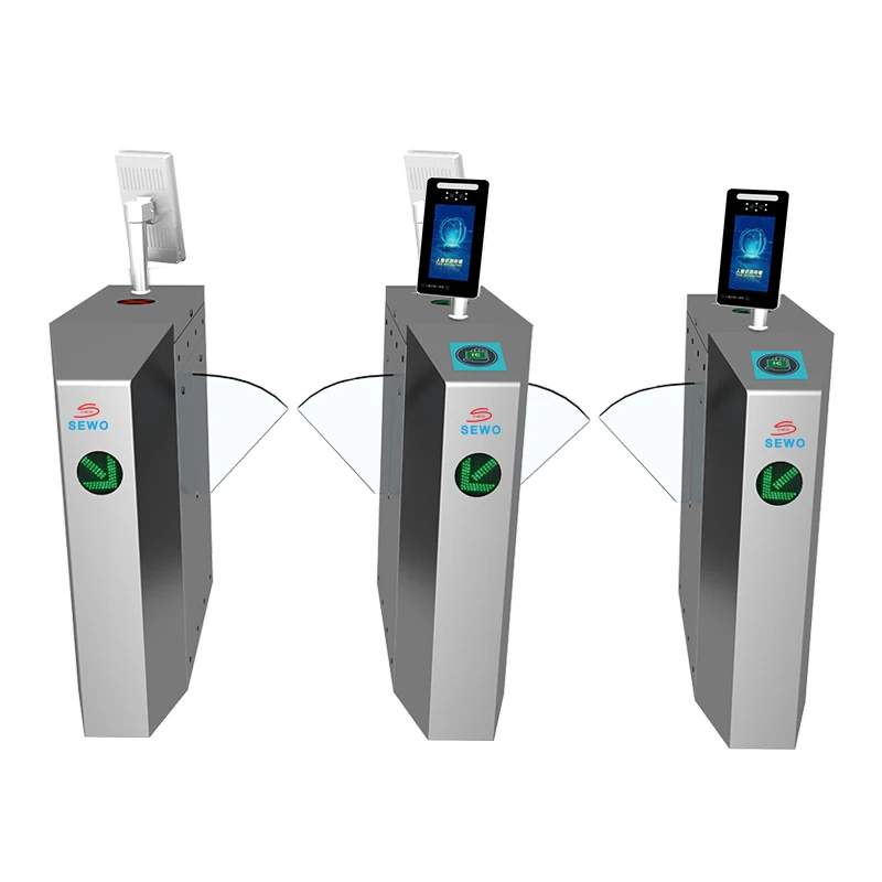 

SEWO Stainless Steel Gate Door Design With RFID Recognit Face Brushless Motor Entrance Opener