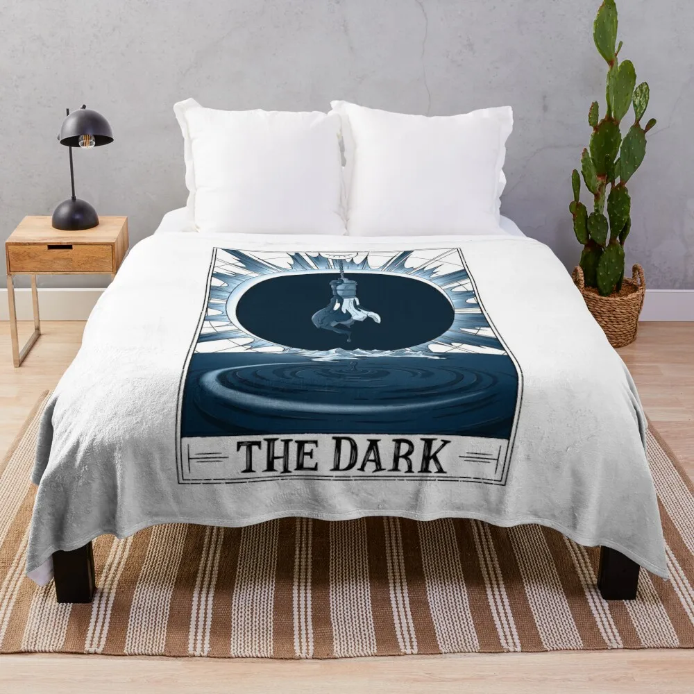 

The Dark Tarotesque - (Light) Throw Blanket Soft Plaid Vintage valentine gift ideas Giant Sofa Blankets