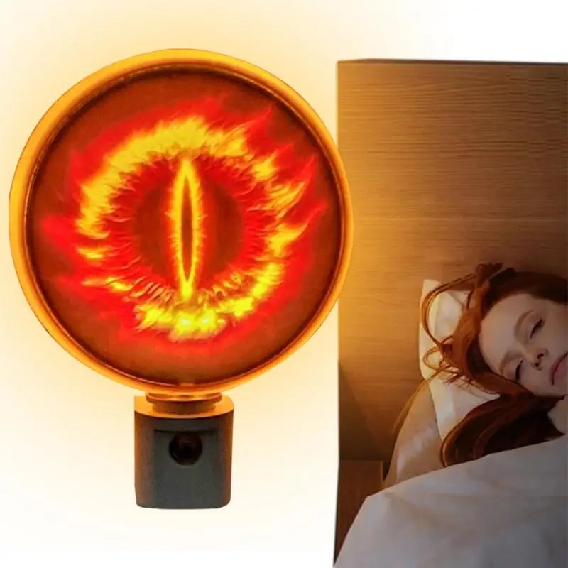 Eye Of Sauron LED Plug-in Lithophane Night Light Multifunctional Gentle Soft Bedroom Light Creative Eye-Protection LED Lamp