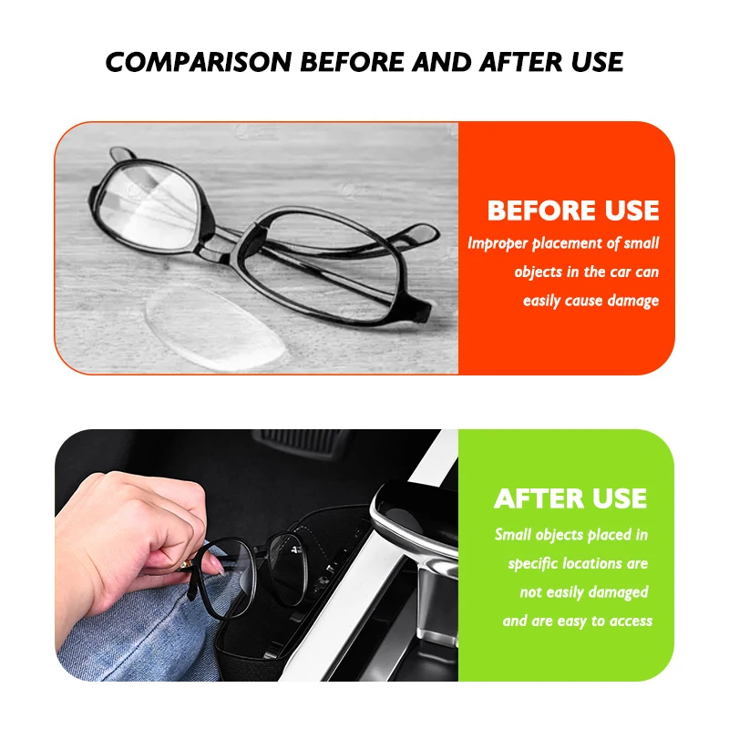 Car Seat Side Storage Pocket Phone Holder Stowing Bag Elastic For Voyah Free DFL DFM DFSK DFMC Dongfeng - view 4