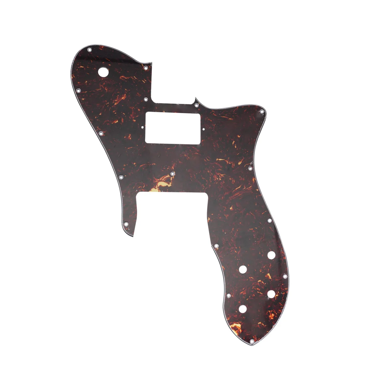 Musiclily Pro 16 Holes Single H Guitar Pickguard For USA/Mexico Fender 72 TL Custom Style Electric Guitar