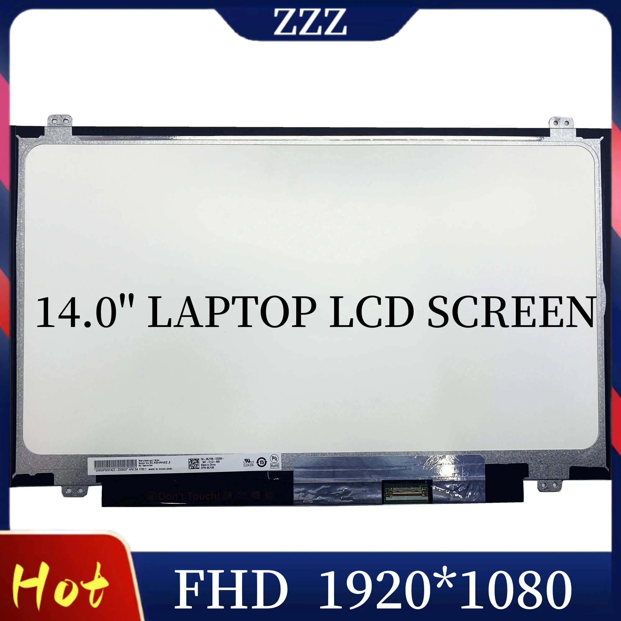 

B140HAN02.6 Fit NV140FHM-N45 B140HAN02.4 B140HAN02.1 EDP 30 Pin IPS 1920X1080 For 14.0" Laptop Matrix Display Panel LCD Screen