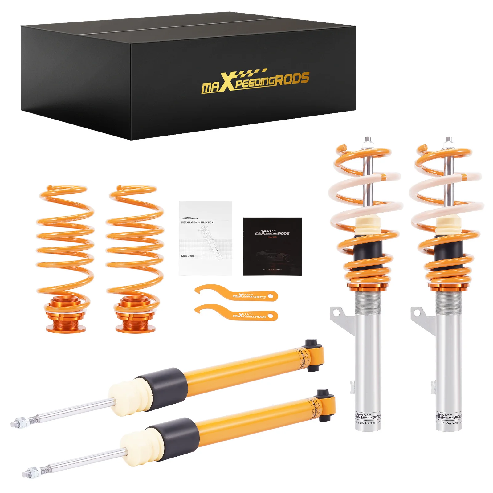 

Coilovers Shocks Struts Kit For Audi A3 (8V) FWD for VW Golf GTI (MK8) FWD 2019+