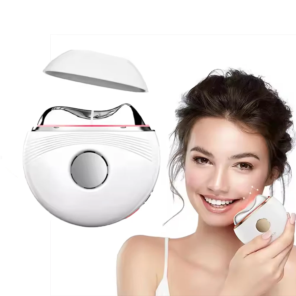 Masseur électrique Guasha EMS, dispositifs de Lifting du visage, Anti-âge, élimine l'œdème, raffermissement de la peau, raclage thermique, soins de beauté