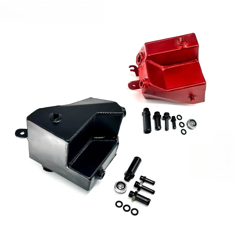 

SpeedWinner Customized Aluminum Baffled Coolant Expansion Tank in RED/BLACK for Type R FL5