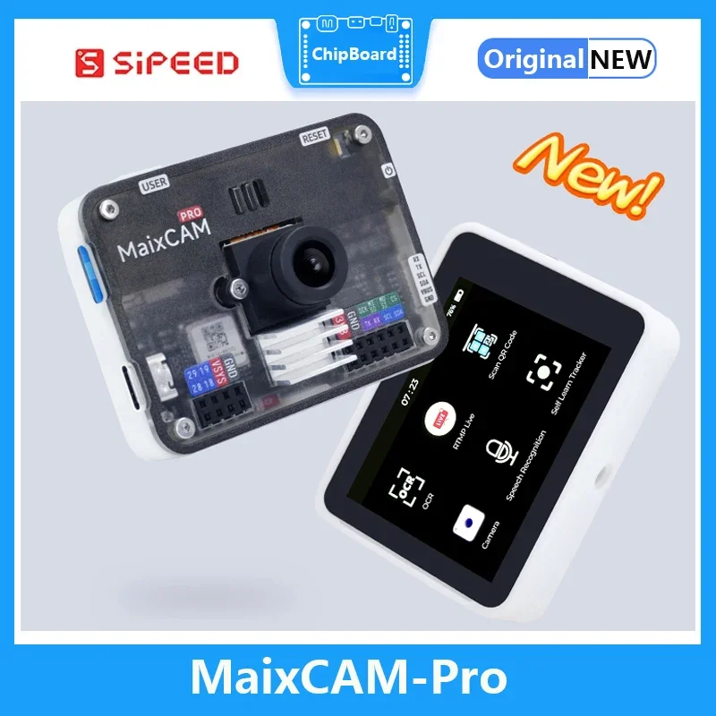 

Sipeed MaixCAM Pro RISC-V C906 AI NPU SG2002 Visual IDE Быстрое развертывание