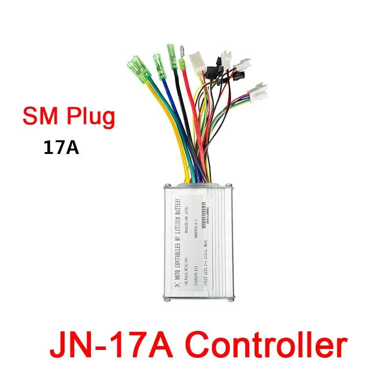 

Original Electric Bicycle Scooter Controller 36V/48V e-Bike 6-Tube JN 17A Controller SM Plug Bicycle accessories