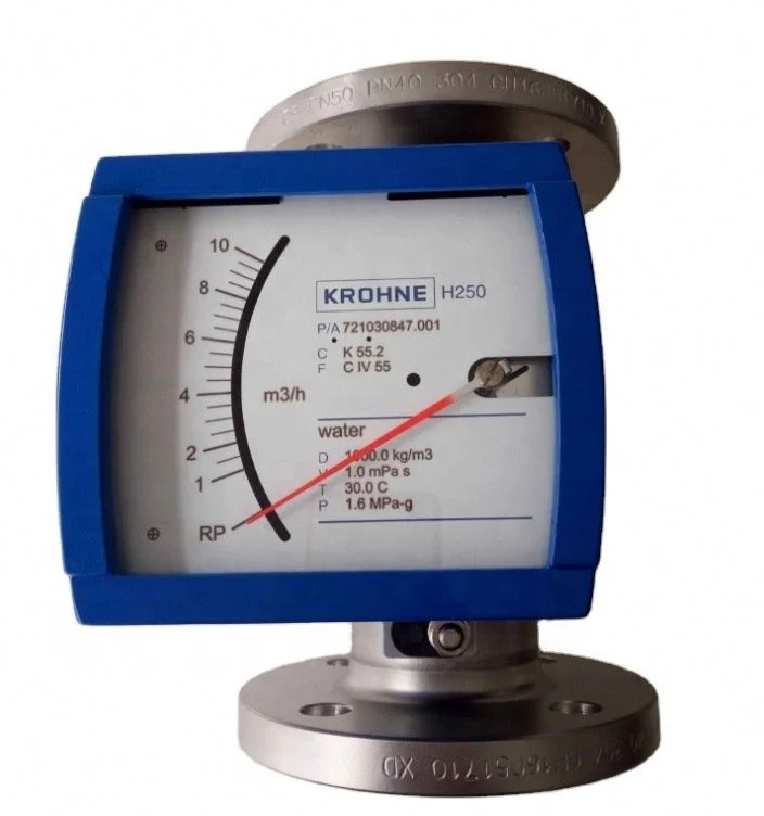 Krohne Variable area flowmeter h250 m40 for liquids and gases Liquid Flow Sensor