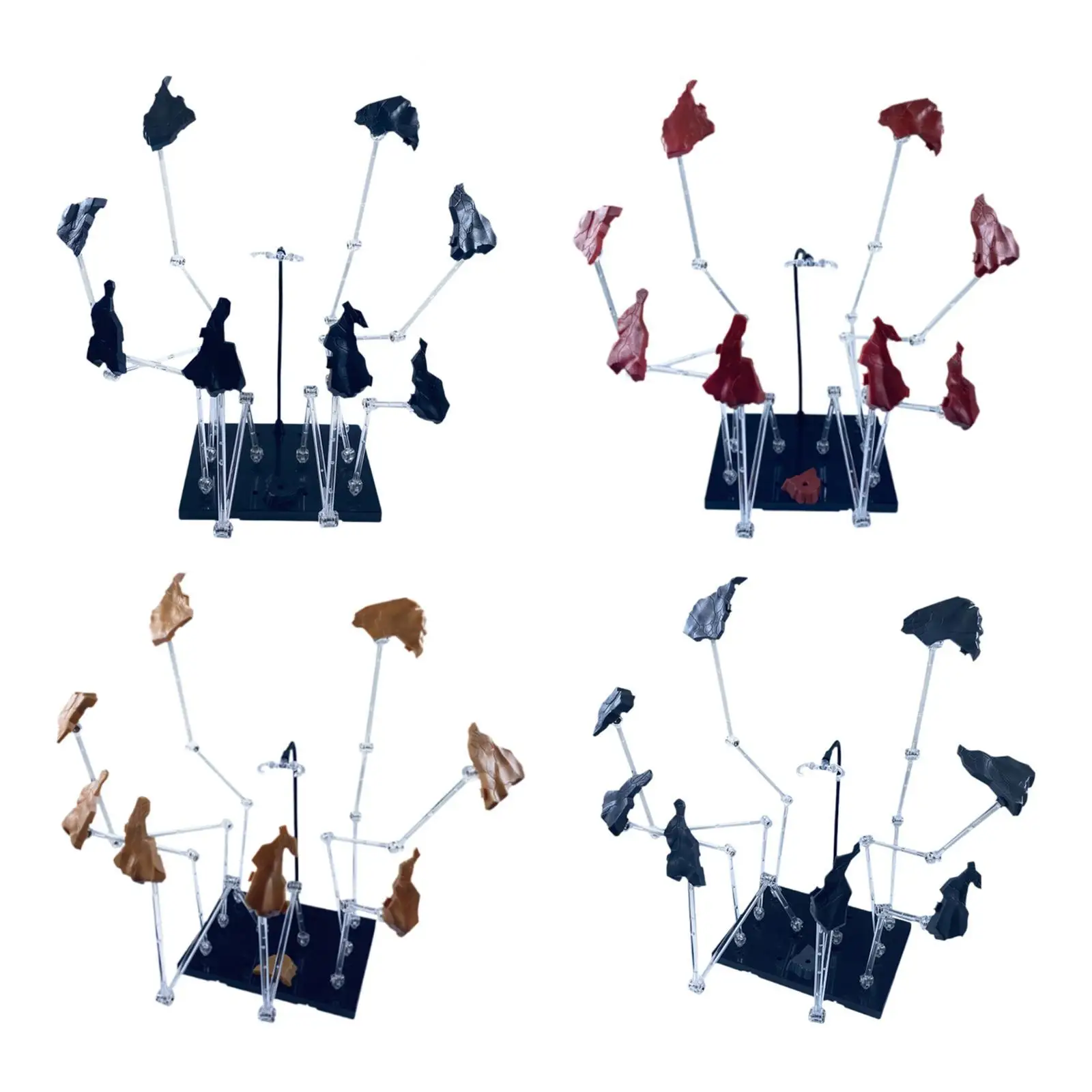 

Model Action Figure Stand with Effect Decor Doll Model Bracket Lightweight Creative Decorative Figure Accessories