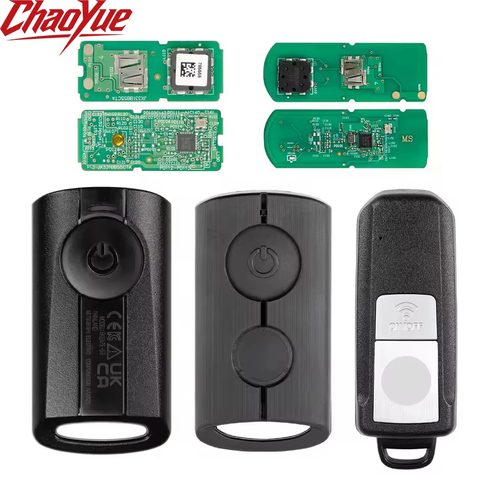 CY Control remoto Go sin llave para Yamaha NVX NVX155 XMAX XMAX300 QBIX AEROX JAUNS motocicleta Scooter 315MHz 433MHz ID49 Chip