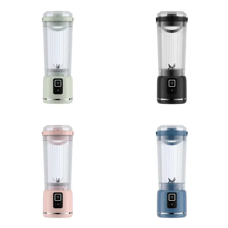 for Portable 500ml Electric Fruit Juicer Blender Stainless Steel USB Charging Household Lemon Orange Juicing Cup Smoothie