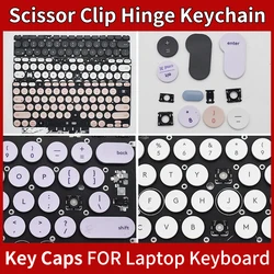 Sostituzione nuovo di zecca Keycap Key Cap Clip a forbice pulsante cerniera per Logitech K780 bianco nero rosa grigio