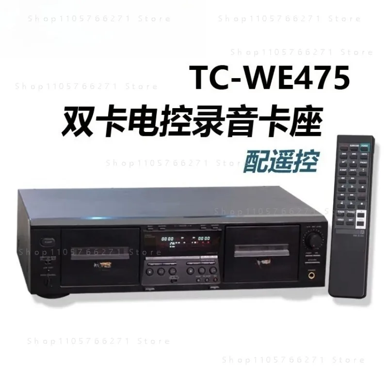 Double Cassette Deck with Electric Logic Control, for Dubbing & , HiFi Stereo Tape Player Used