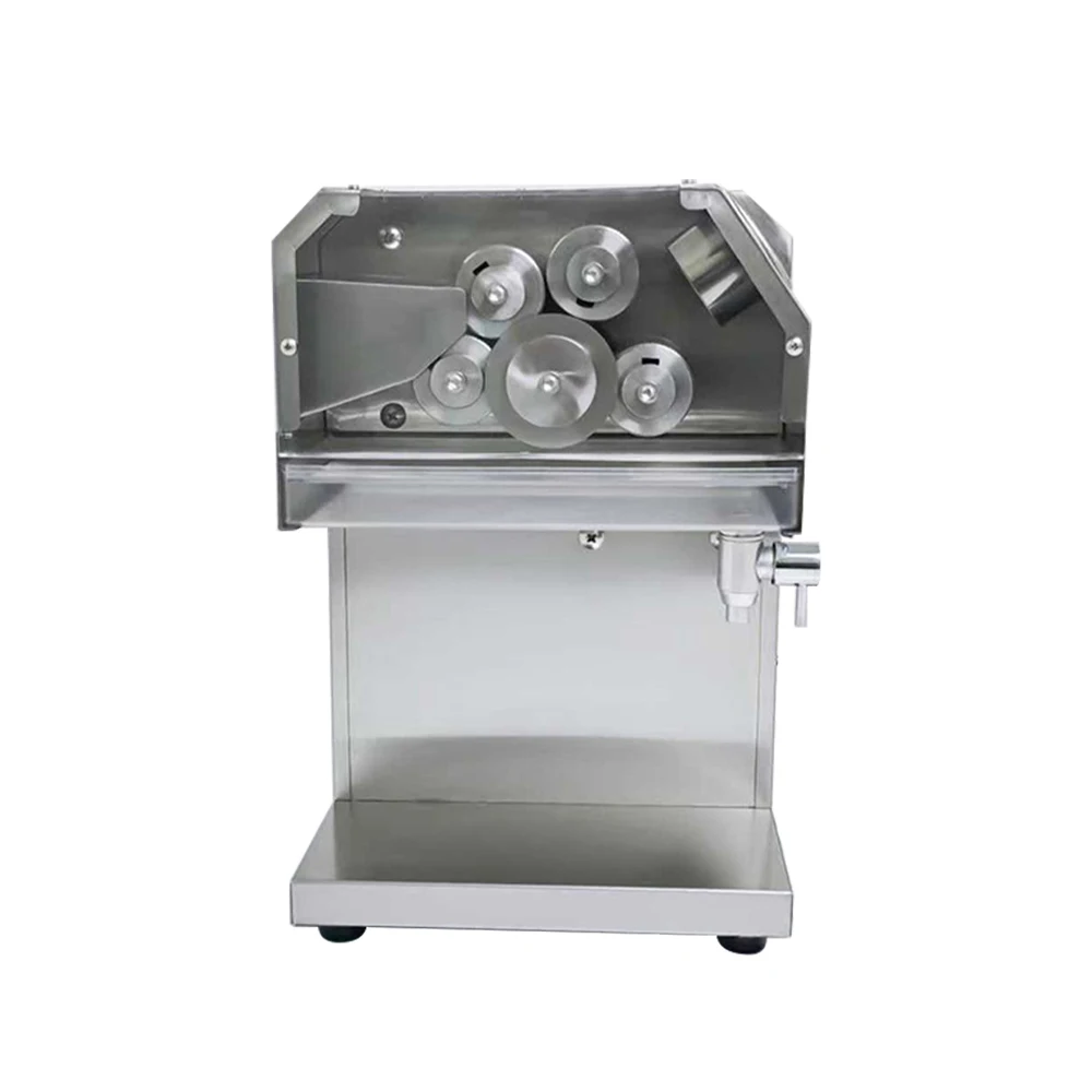 

Высокопроизводительная коммерческая автоматическая соковыжималка для сахарного тростника из нержавеющей стали 0.35кВт 220В/110В для фруктообрабатывающего завода