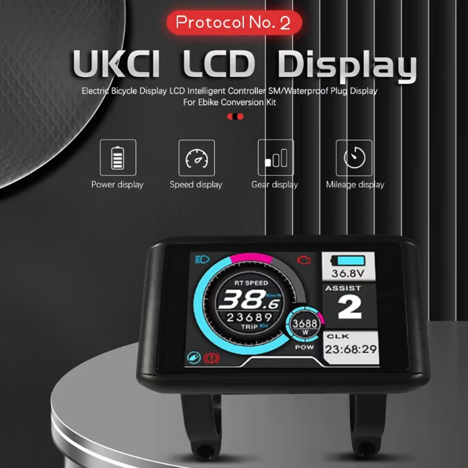 

Электрический дисплей UKC1 с цветным ЖК-экраном для электросамоката с разъемом, электрические аксессуары