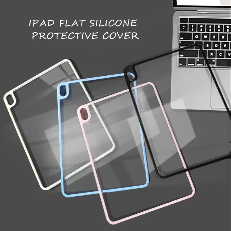 

Clear Transparent Case For iPad Air Pro 2024 10.9 11 12.9 10.2 13 inch MINI 4th 5th 6th 7th 8th 9th 10th Generation Hard Cover