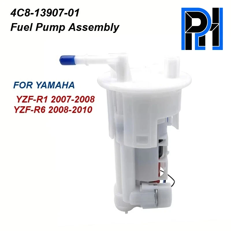 

Motorcycle Fuel Pump Assembly For Yamaha YZF-R1 2007 2008 YZF-R6 2008 2009 2010 4C8-13907-01 4C8-13907-01-00 101962-2061