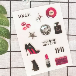 glass custom 3D phone case dome epoxy sticker computer resin ipad label popular decorative crystal gel logo jelly cute DlY shape